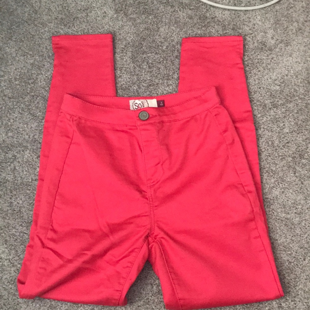 S.O High Waisted Pink Jeans